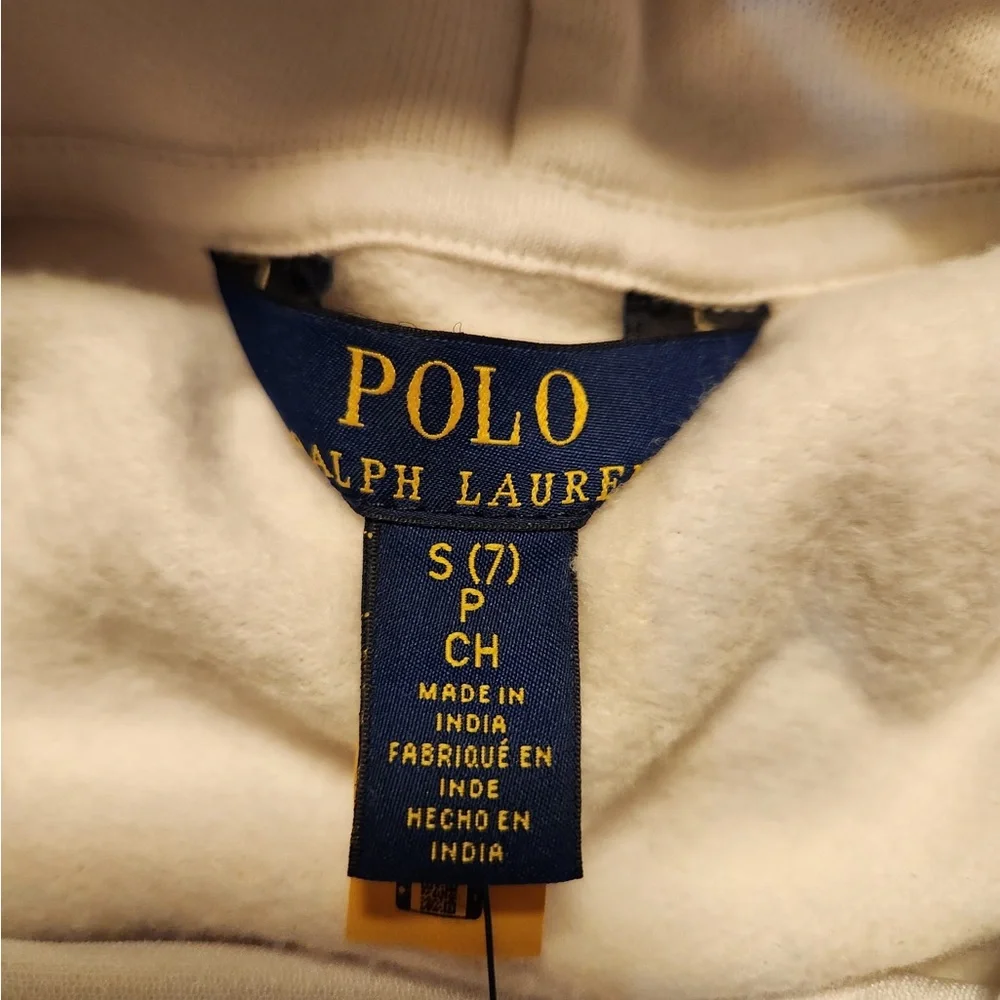 NWT Polo Ralph Lauren Kids Logo Fleece Hoodie Holiday Winter Classic Preppy Warm